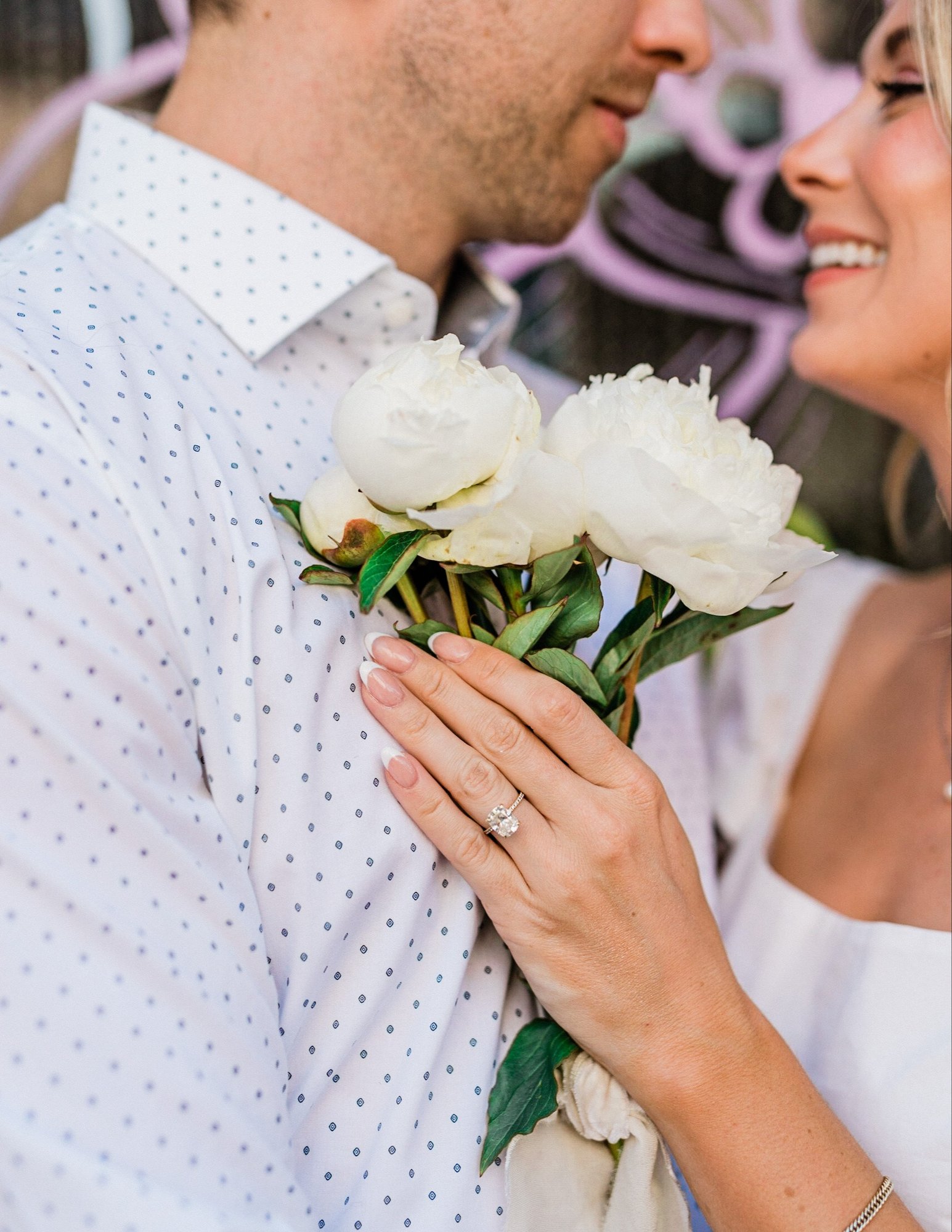 Kait and JJ Tomlin Engagement Ring