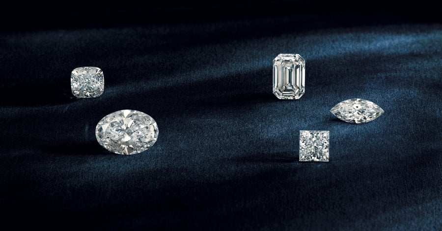 Loose Cushion, Oval, Emerald, Princess, and Marquise Cut Diamonds