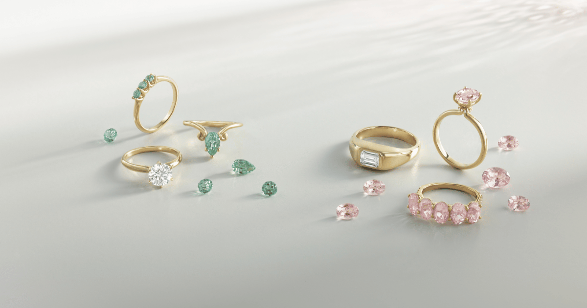 Yellow_Gold_Engagement_and_Gemstone_Rings_Featured_Green_and_Pink_Gemstones_and_Diamonds